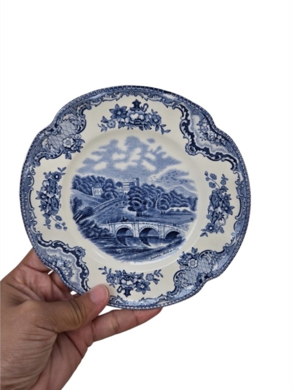 Vintage Johnson Bros England Old Britain Castles Small Plate